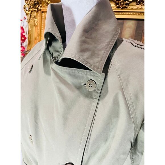 Vintage J Gallery Trench coat Size 7/8 - Picture 3 of 10